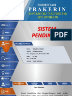 Contoh Slide Presentasi Sidang PKL
