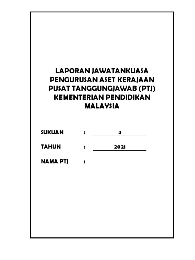 Laporan JKPAK Suku Tahun 2021 | PDF