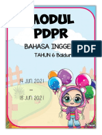 Modul PDPR: Bahasa Inggeris