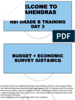 Welcome To Mahendras: Rbi Grade B Training Day 3