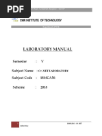 C#.Net - Lab Manual