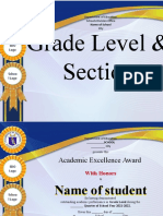 Grade Level & Section: SDO Logo