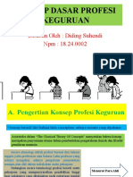 KONSEP PROFESI