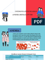 Penyuluhan Anemia Remaja Putri