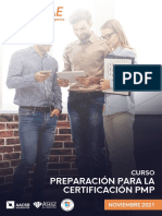 Brochure Curso Preparación para la Certificación PMP- Noviembre V2