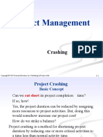 Project Management: Crashing