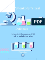 Pettenkofer's Test