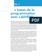 Initiation A Labview Les Bases de La Programmation Chapitre1