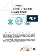 International Trade and Development