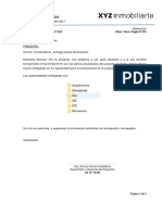 XYZ - Carta N°011 - 03.03.2021 - Transmittal 01 - Entrega Planos Del Proyecto