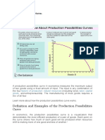 Production Possibility Curve