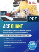 Bank Quantitative Aptitude: A Complete Guide On Quantitative Aptitude For Banking & Insurance Examinations