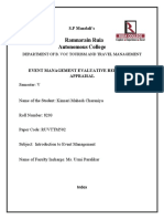 Kinnari Charaniya - Detailed Evaluative Report