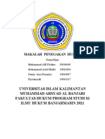 MAKALAH  PENEGAKAN  HUKUM KELOMPOK 6