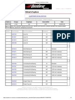 Catalogue de Pièces - Détail D'option