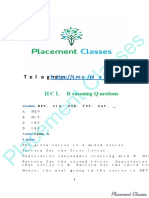 Telegram - : HCL Reasoning Questions