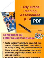 EGRA Components Guide Early Reading Assessment