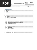 Rocking Test Procedure | PDF | Crane (Machine)