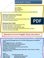 Materi Excel