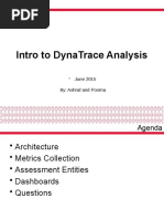 DynaTrace Analysis Overview