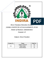 Shree Chanakya Education Society's Indira Institute of Management, Pune Master of Business Administration Semester - II