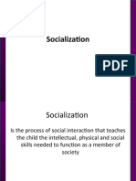 Theories of Socialization