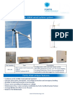 Fortis Wind Energy Alize 10kW Wind Turbine