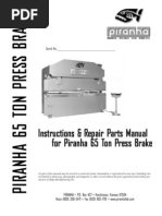 T2580-4 (65-8 PB Gen II w Fluid Tech) Manual com