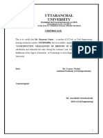 Uttaranchal University: Certificate