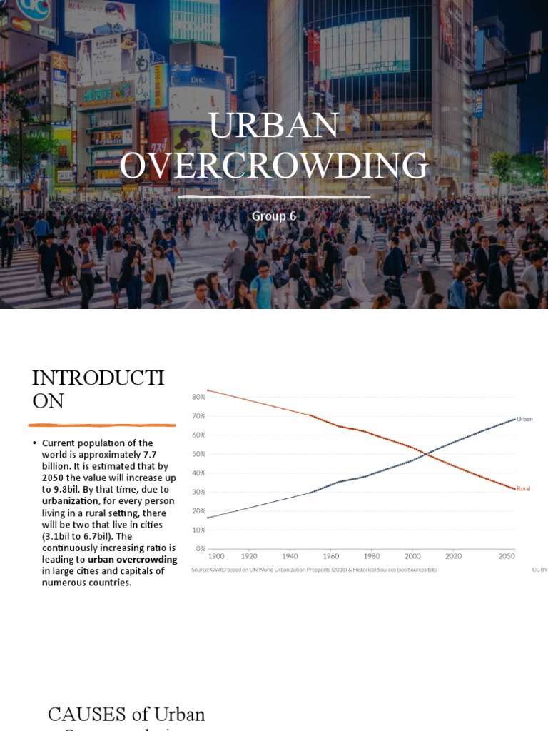 Urban Overcrowding: Group 6 | PDF