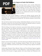 Download Uncertain Prospects for Improved Indo-Pak Relations by Journal of Foreign Relations  SN54710795 doc pdf