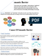 Semantic Barrier