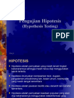 HIPOTESIS TESTING