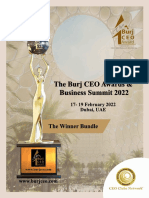 Burj Awards 2022 - Winner Bundle