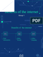 Benefits of The Internet: Group 1
