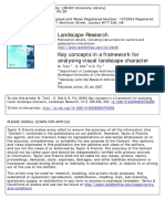Landscape Research: To Cite This Article: M. Tveit, Å. Ode & G. Fry (2006) Key Concepts in A Framework For Analysing