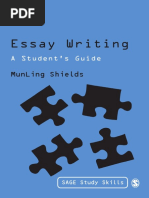 Essay Writing A Students Guide