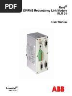 Field PROFIBUS DP/FMS Redundancy Link Module RLM 01