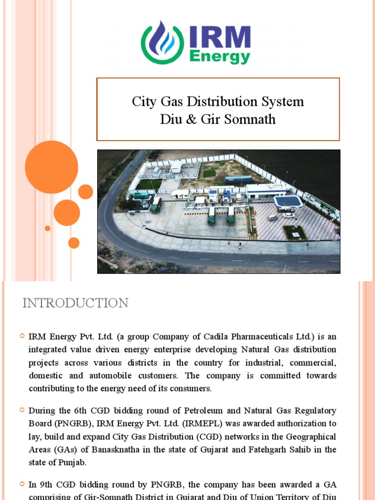 City Gas Distribution System Diu & Gir Somnath | PDF | Resource ...