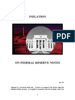 Inflation On Federal Reserve Notes