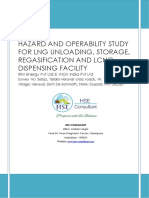 HAZOP Study for LNG Storage, Regasification and Dispensing Facility