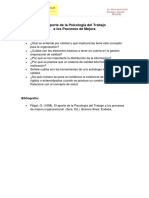 El Aporte de La Psicología Del Trabajo A Los Procesos de Mejora 2