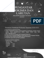 Pengantar Biokimia Dan Larutan