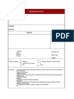 (Bizform) Site Instruction Form