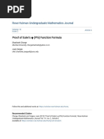 Rose-Hulman Undergraduate Mathematics Journal Rose-Hulman Undergraduate Mathematics Journal