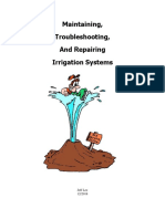 Maintaining, Troubleshooting, and Repairing Irrigation Systems