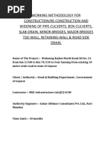 Bridge Construction Method Statement | PDF | Concrete | Economic Sectors