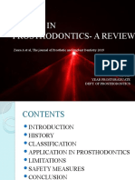 Lasers in Prosthodontics