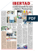 Alcalde Jaime Pumarejo en Diario La Libertad 