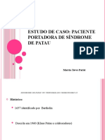 Síndrome de Patau: estudo de caso de paciente portadora